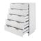 Manhattan Comfort Granville 45.27 Tall Dresser in White DR-5021 - alternate 7